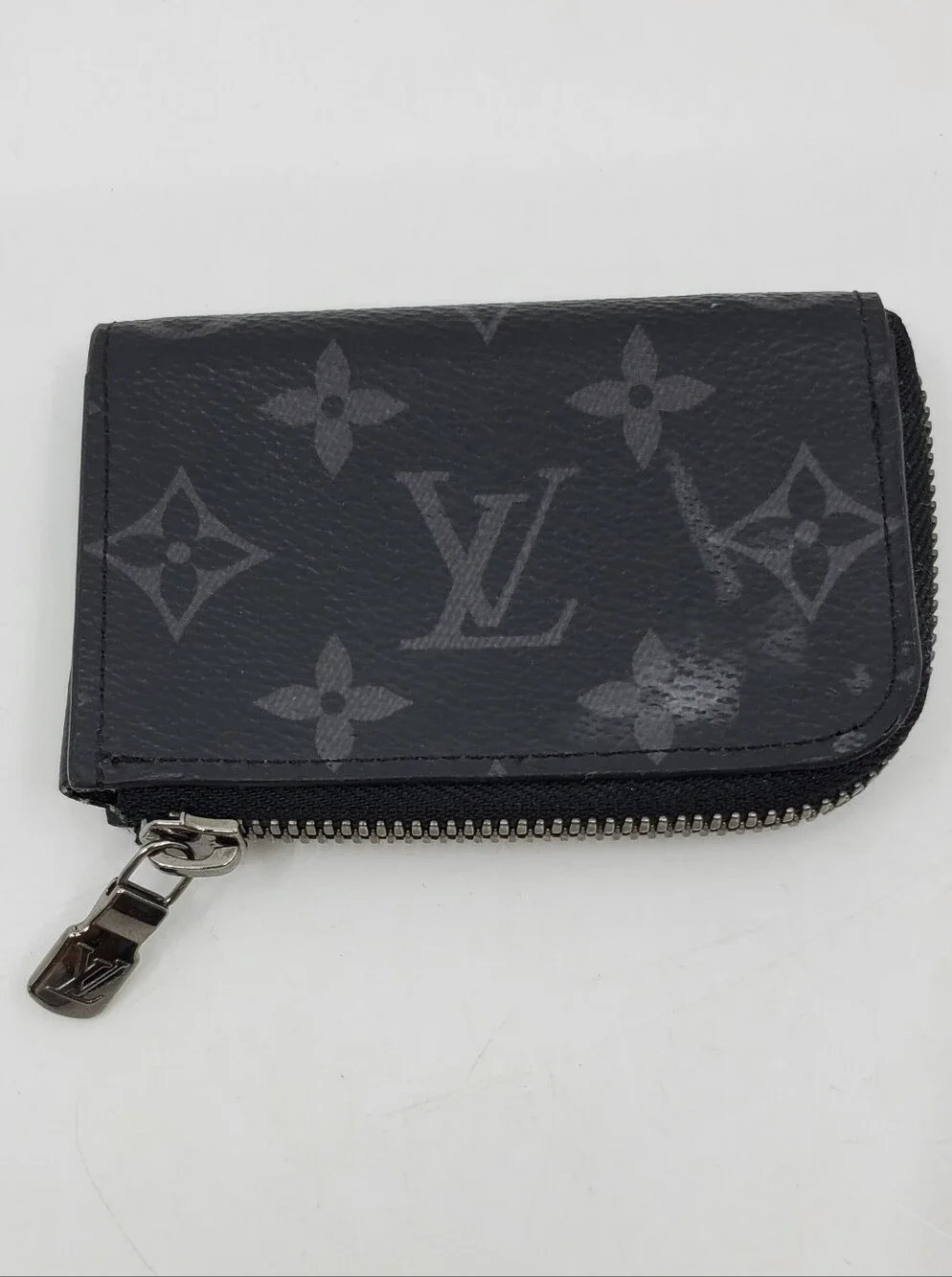 Louis Vuitton Monogram Eclipse Porte Monnale Jour Zip